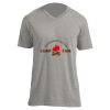 Unisex V Neck Poly-Rich Tee Thumbnail