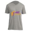 Unisex V Neck Poly-Rich Tee Thumbnail