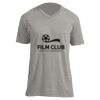 Unisex V Neck Poly-Rich Tee Thumbnail
