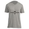 Unisex V Neck Poly-Rich Tee Thumbnail