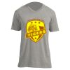 Unisex V Neck Poly-Rich Tee Thumbnail