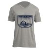 Unisex V Neck Poly-Rich Tee Thumbnail