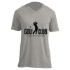Unisex V Neck Poly-Rich Tee Thumbnail