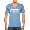 Unisex American Apparel Triblend V-Neck T-shirt Thumbnail