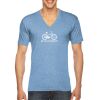 Unisex American Apparel Triblend V-Neck T-shirt Thumbnail