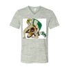 White Marble Unisex Jersey Short-Sleeve V-Neck T-Shirt Thumbnail