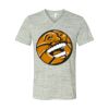 White Marble Unisex Jersey Short-Sleeve V-Neck T-Shirt Thumbnail