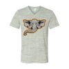 White Marble Unisex Jersey Short-Sleeve V-Neck T-Shirt Thumbnail