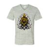 White Marble Unisex Jersey Short-Sleeve V-Neck T-Shirt Thumbnail