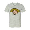 White Marble Unisex Jersey Short-Sleeve V-Neck T-Shirt Thumbnail
