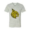 White Marble Unisex Jersey Short-Sleeve V-Neck T-Shirt Thumbnail