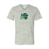 White Marble Unisex Jersey Short-Sleeve V-Neck T-Shirt Thumbnail