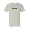 White Marble Unisex Jersey Short-Sleeve V-Neck T-Shirt Thumbnail