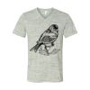 White Marble Unisex Jersey Short-Sleeve V-Neck T-Shirt Thumbnail