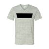White Marble Unisex Jersey Short-Sleeve V-Neck T-Shirt Thumbnail