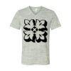 White Marble Unisex Jersey Short-Sleeve V-Neck T-Shirt Thumbnail