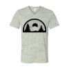 White Marble Unisex Jersey Short-Sleeve V-Neck T-Shirt Thumbnail