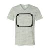 White Marble Unisex Jersey Short-Sleeve V-Neck T-Shirt Thumbnail