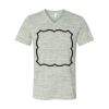 White Marble Unisex Jersey Short-Sleeve V-Neck T-Shirt Thumbnail