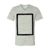 White Marble Unisex Jersey Short-Sleeve V-Neck T-Shirt Thumbnail