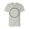 White Marble Unisex Jersey Short-Sleeve V-Neck T-Shirt Thumbnail