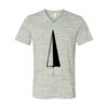 White Marble Unisex Jersey Short-Sleeve V-Neck T-Shirt Thumbnail