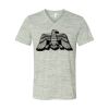 White Marble Unisex Jersey Short-Sleeve V-Neck T-Shirt Thumbnail