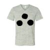 White Marble Unisex Jersey Short-Sleeve V-Neck T-Shirt Thumbnail