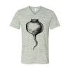 White Marble Unisex Jersey Short-Sleeve V-Neck T-Shirt Thumbnail