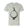 White Marble Unisex Jersey Short-Sleeve V-Neck T-Shirt Thumbnail