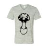White Marble Unisex Jersey Short-Sleeve V-Neck T-Shirt Thumbnail