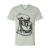 White Marble Unisex Jersey Short-Sleeve V-Neck T-Shirt Thumbnail