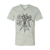White Marble Unisex Jersey Short-Sleeve V-Neck T-Shirt Thumbnail