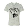 White Marble Unisex Jersey Short-Sleeve V-Neck T-Shirt Thumbnail
