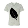 White Marble Unisex Jersey Short-Sleeve V-Neck T-Shirt Thumbnail