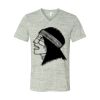 White Marble Unisex Jersey Short-Sleeve V-Neck T-Shirt Thumbnail