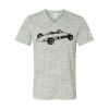 White Marble Unisex Jersey Short-Sleeve V-Neck T-Shirt Thumbnail