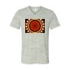 White Marble Unisex Jersey Short-Sleeve V-Neck T-Shirt Thumbnail