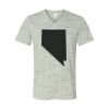 White Marble Unisex Jersey Short-Sleeve V-Neck T-Shirt Thumbnail