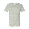 White Marble Unisex Jersey Short-Sleeve V-Neck T-Shirt Thumbnail