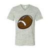 White Marble Unisex Jersey Short-Sleeve V-Neck T-Shirt Thumbnail