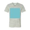 White Marble Unisex Jersey Short-Sleeve V-Neck T-Shirt Thumbnail