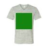 White Marble Unisex Jersey Short-Sleeve V-Neck T-Shirt Thumbnail