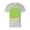 White Marble Unisex Jersey Short-Sleeve V-Neck T-Shirt Thumbnail