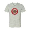 White Marble Unisex Jersey Short-Sleeve V-Neck T-Shirt Thumbnail