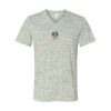 White Marble Unisex Jersey Short-Sleeve V-Neck T-Shirt Thumbnail