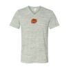 White Marble Unisex Jersey Short-Sleeve V-Neck T-Shirt Thumbnail