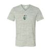 White Marble Unisex Jersey Short-Sleeve V-Neck T-Shirt Thumbnail