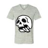 White Marble Unisex Jersey Short-Sleeve V-Neck T-Shirt Thumbnail