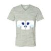 White Marble Unisex Jersey Short-Sleeve V-Neck T-Shirt Thumbnail